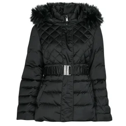 Manteaux^Guess - LAURIE DOWN JACKET Noir