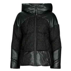 Manteaux^Guess - LEA JACKET Noir
