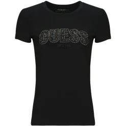 T-shirts & Polos^Guess - LOGO LACE Noir