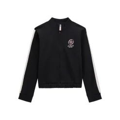 Sweats & Polaires^Guess - LS ACTIVE TOP ZIP Noir