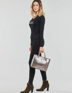 T-shirts & Polos^Guess - LS VN BONITA TEE Noir