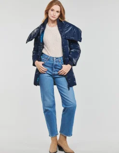 Manteaux^Guess - MATHILDE JACKET Marine