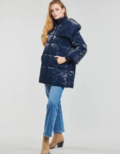 Manteaux^Guess - MATHILDE JACKET Marine