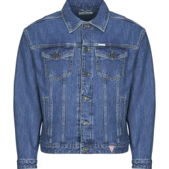Vestes^Guess - MENS OVERSIZE TRUCKER JACKE Jean