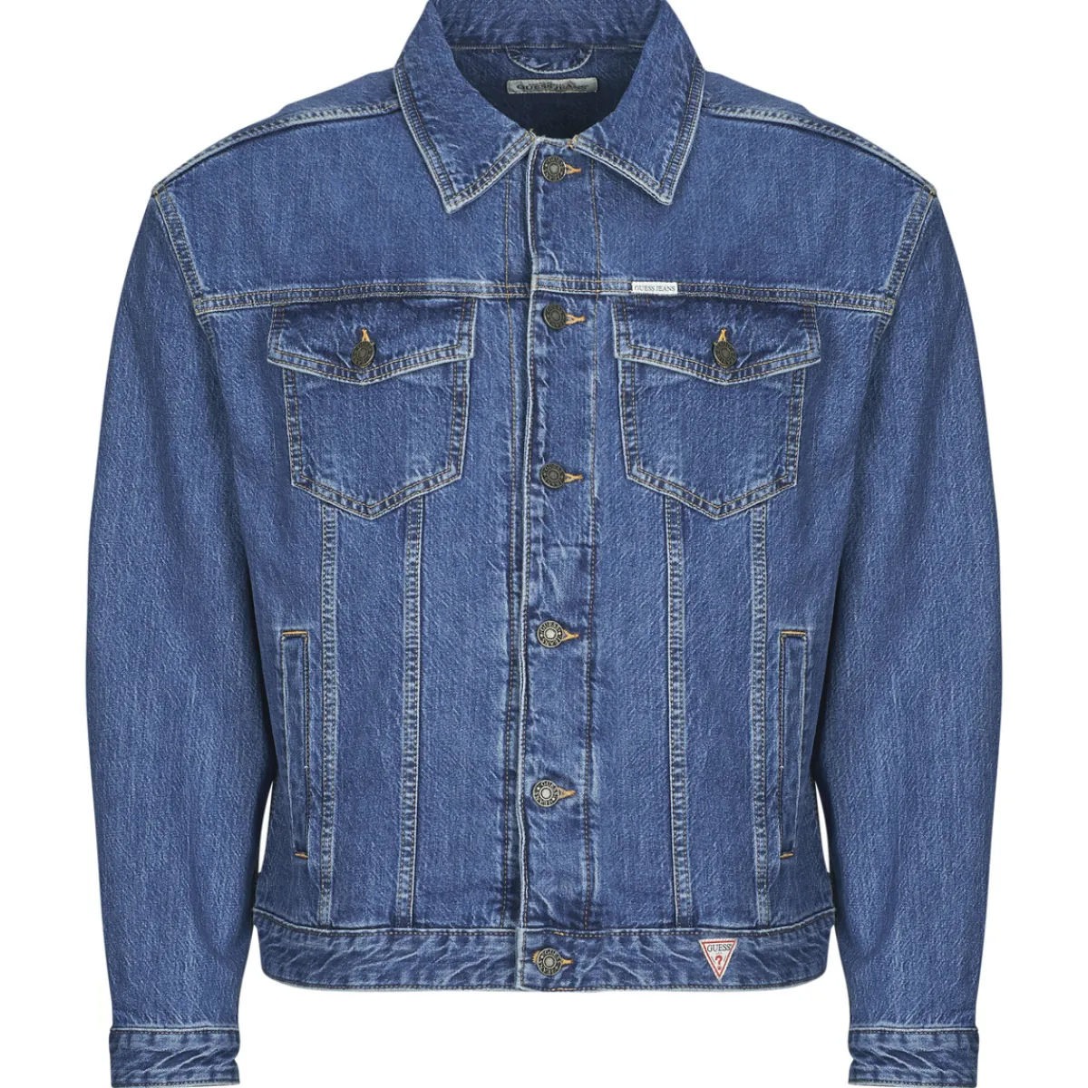 Vestes^Guess - MENS OVERSIZE TRUCKER JACKE Jean