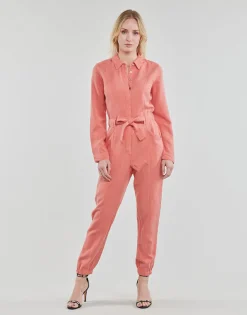 Combinaisons / Salopettes^Guess - NEVA JUMPSUIT Rose