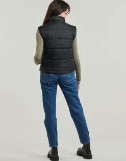 Manteaux^Guess - NEW 4G LOGO PADDED VEST Noir