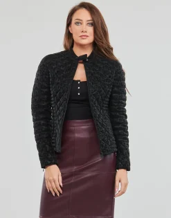 Manteaux^Guess - NEW VONA JACKET Noir