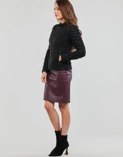 Manteaux^Guess - NEW VONA JACKET Noir
