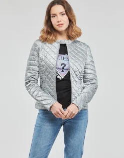 Manteaux^Guess - NEW VONA JACKET Argenté