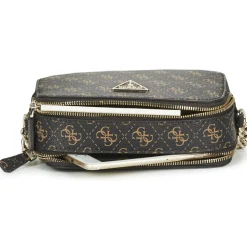 Besaces / Sacs Bandoulière^Guess - NOELLE CROSSBODY CAMERA Marron