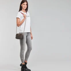 Besaces / Sacs Bandoulière^Guess - NOELLE CROSSBODY CAMERA Marron