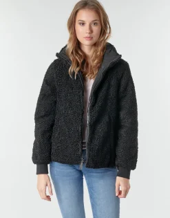 Manteaux^Guess - ORIETTA REVERSIBLE Noir