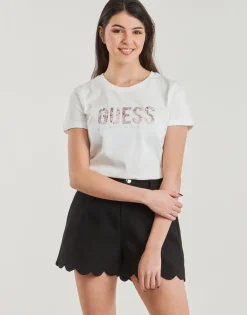 T-shirts & Polos^Guess - PYTHON LOGO Blanc