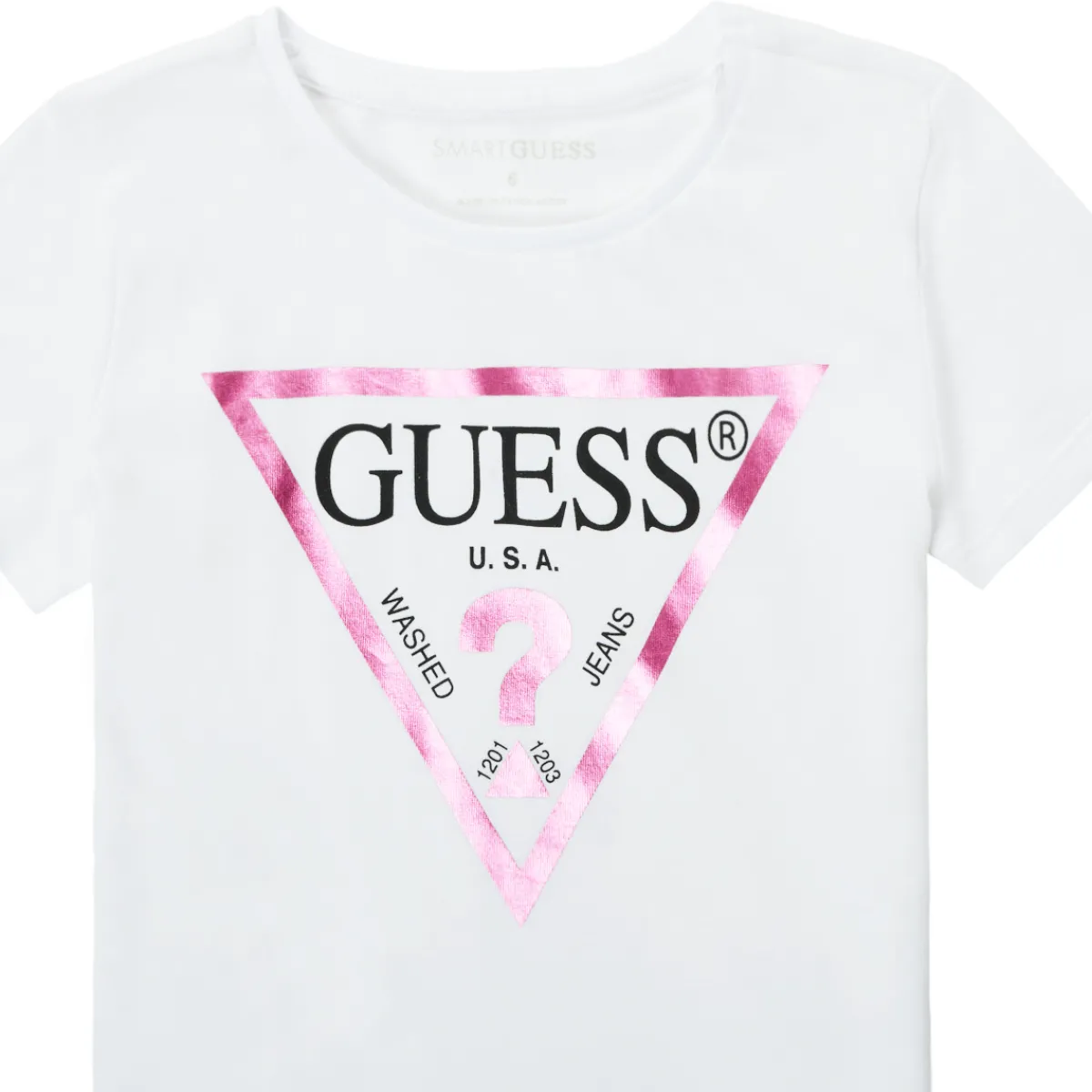 T-shirts & Polos^Guess - SECRA Blanc
