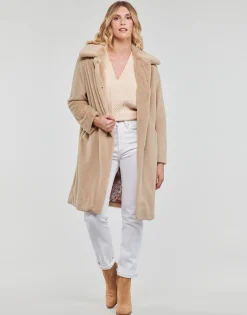 Manteaux^Guess - SIMONNE COAT Beige