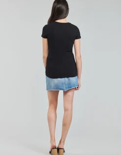 T-shirts & Polos^Guess - SS CN ASTRELLE TEE Noir