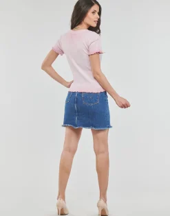 T-shirts & Polos^Guess - SS CN EDURNE TEE Rose