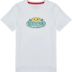 T-shirts & Polos^Guess - T SHIRT Blanc