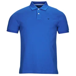 T-shirts & Polos^Hackett - ESSENTIALS SLIM FIT LOGO Bleu