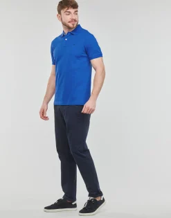 T-shirts & Polos^Hackett - ESSENTIALS SLIM FIT LOGO Bleu