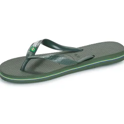 Tongs^Havaianas - BRASIL LOGO Kaki