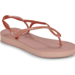Sandales Et Nu-pieds^Havaianas - LUNA FLATFORM Rose