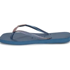 Tongs^Havaianas - SLIM SQUARE GLITTER Marine