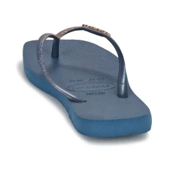Tongs^Havaianas - SLIM SQUARE GLITTER Marine
