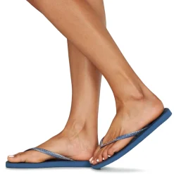 Tongs^Havaianas - SLIM SQUARE GLITTER Marine