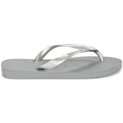 Tongs^Havaianas - TOP METALLIC GrisAcier
