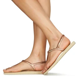 Sandales Et Nu-pieds^Havaianas - TWIST Beige