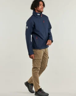 Vestes^Helly Hansen - CREW HOODED MIDLAYER JACKET 2 Marine