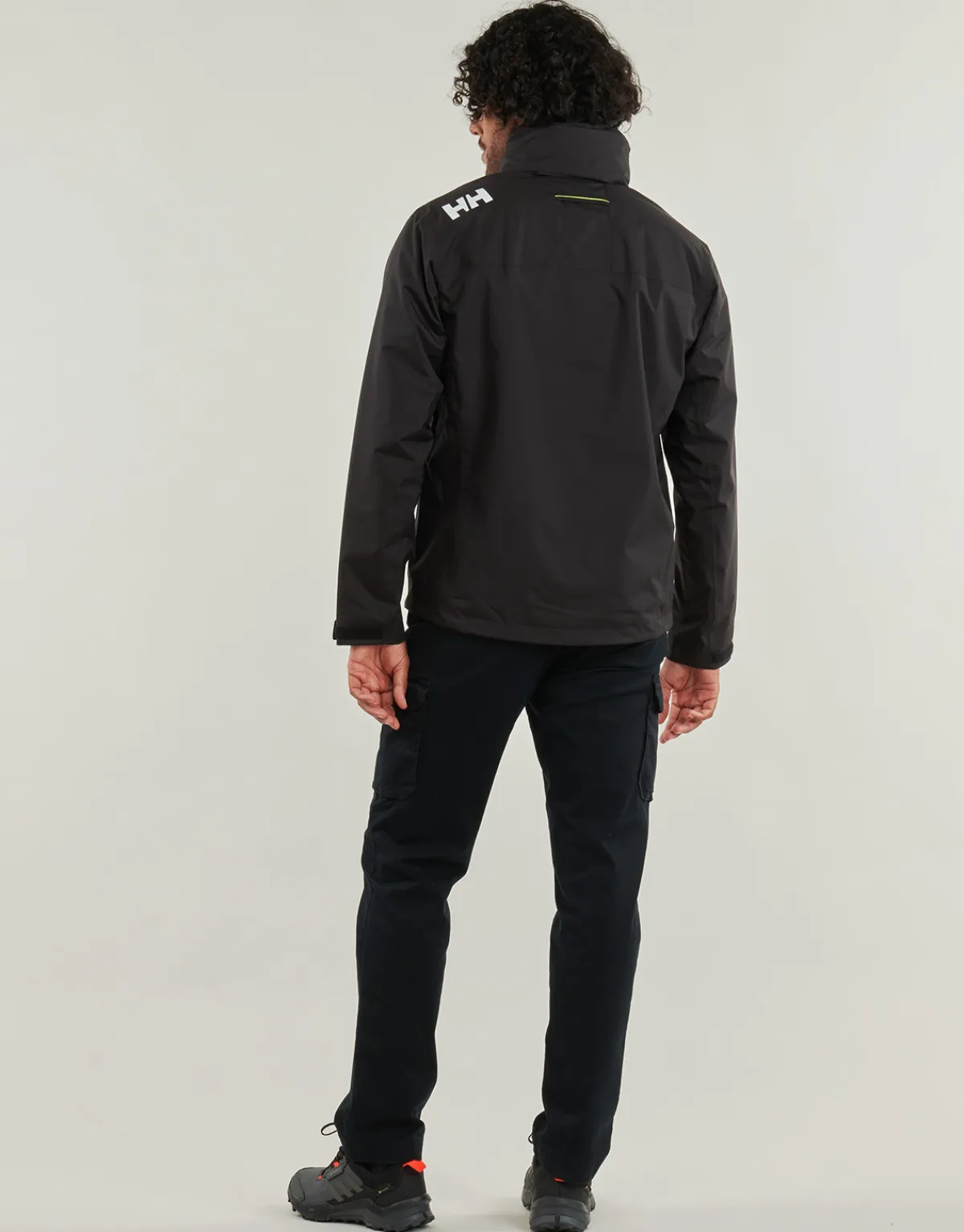 Vestes^Helly Hansen - CREW HOODED MIDLAYER JACKET 2 Noir