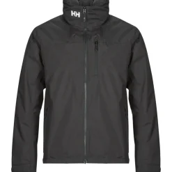 Vestes^Helly Hansen - CREW HOODED MIDLAYER JACKET 2 Noir