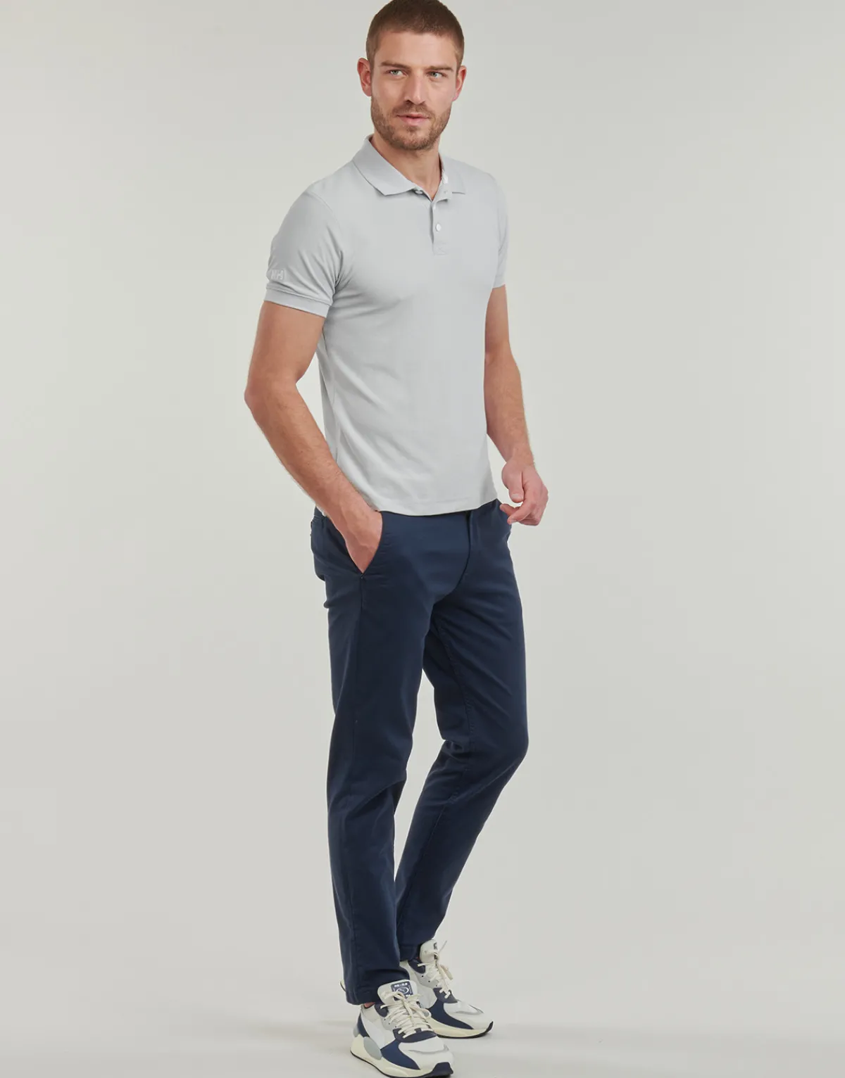 T-shirts & Polos^Helly Hansen - CREWLINE POLO Gris