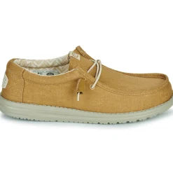 Slip Ons^HEYDUDE - Wally Stretch Canvas Beige