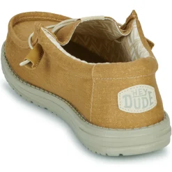 Slip Ons^HEYDUDE - Wally Stretch Canvas Beige