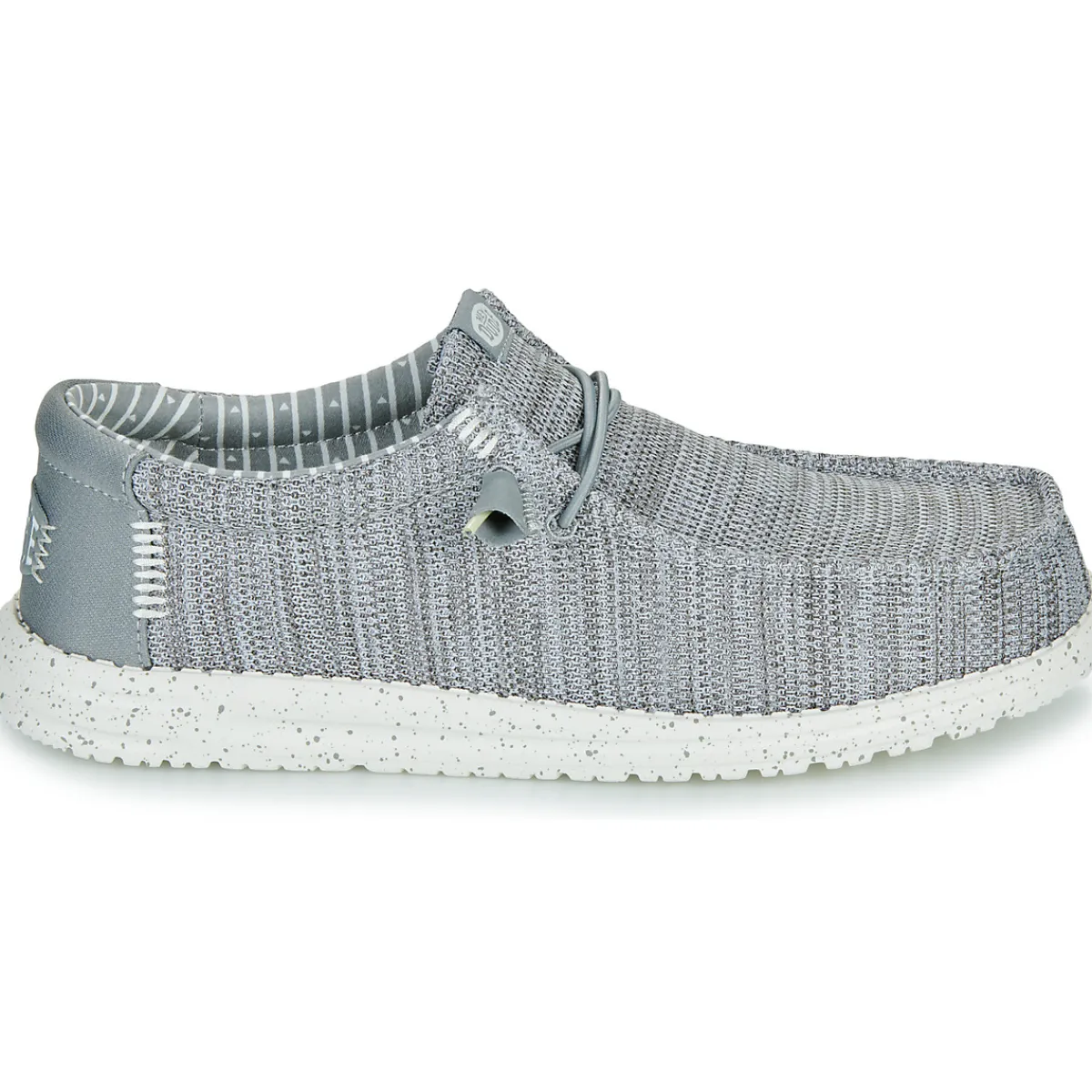 Slip Ons^HEYDUDE - Wally Stretch Sox Gris