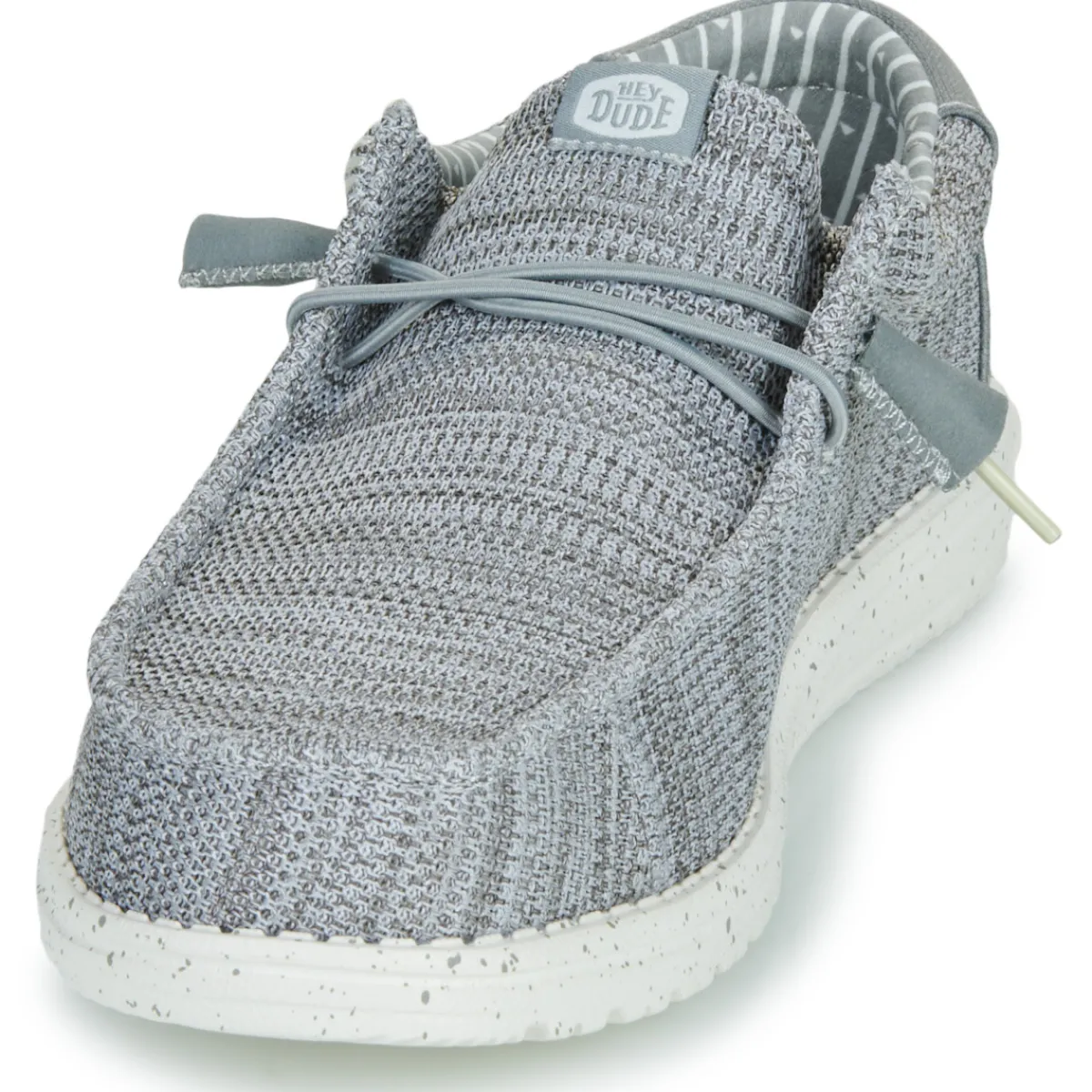 Slip Ons^HEYDUDE - Wally Stretch Sox Gris