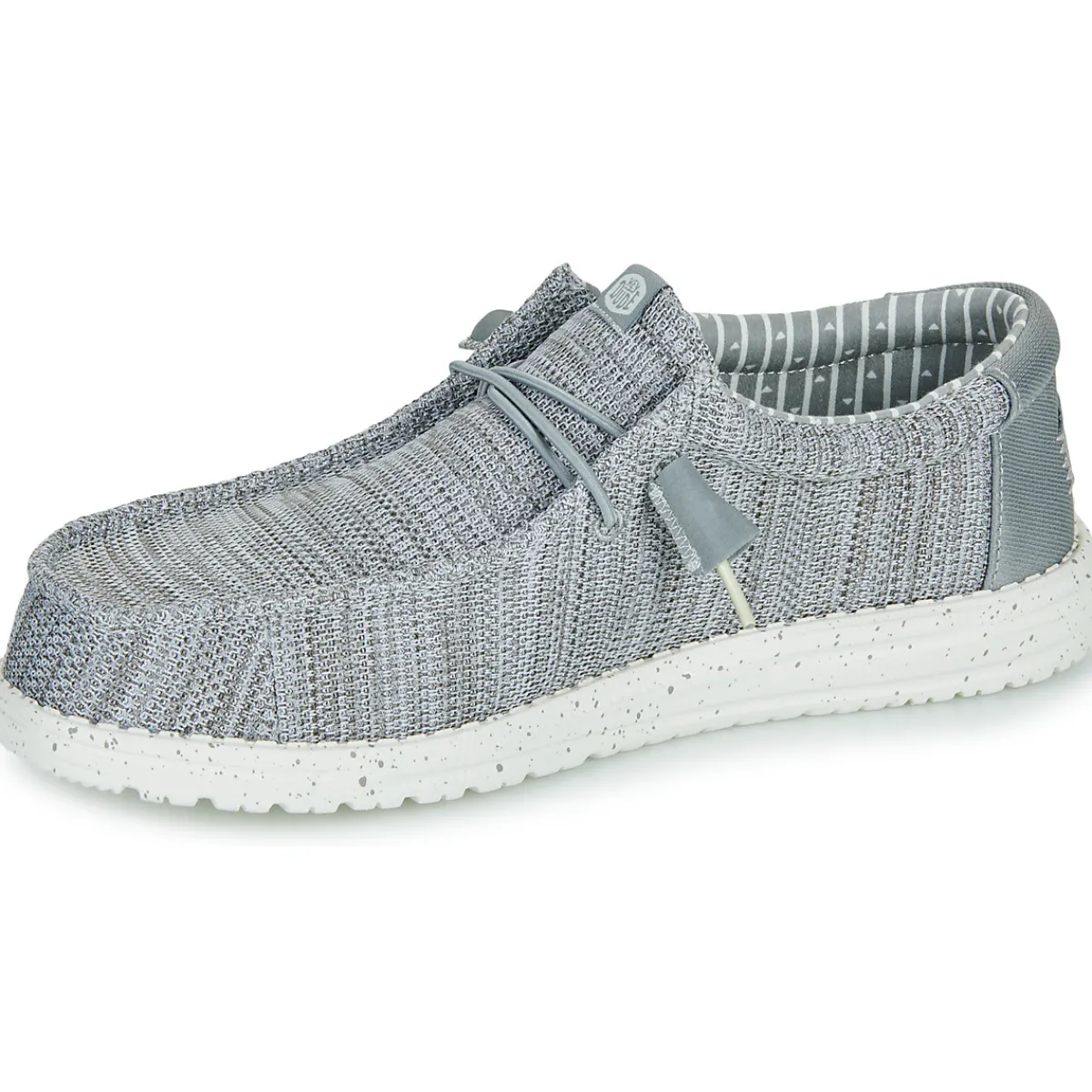 Slip Ons^HEYDUDE - Wally Stretch Sox Gris