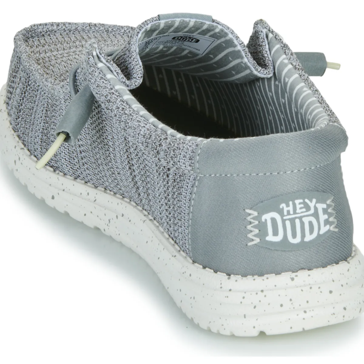 Slip Ons^HEYDUDE - Wally Stretch Sox Gris