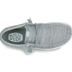 Slip Ons^HEYDUDE - Wally Stretch Sox Gris