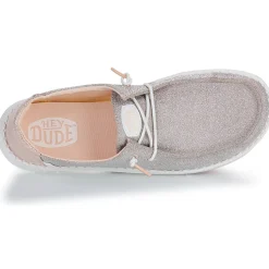 Slip Ons^HEYDUDE - Wendy Metallic Sparkle