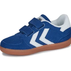 Baskets Mode^hummel - VICTORY SUEDE II INFANT Bleu
