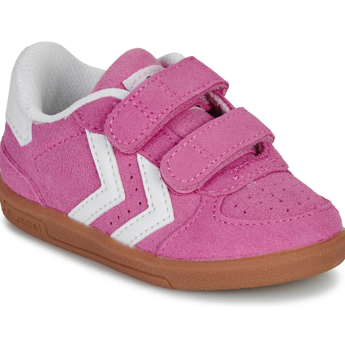 Baskets Mode^hummel - VICTORY SUEDE II INFANT Rose