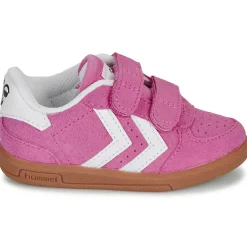 Baskets Mode^hummel - VICTORY SUEDE II INFANT Rose