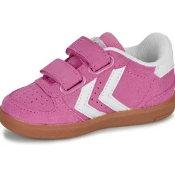 Baskets Mode^hummel - VICTORY SUEDE II INFANT Rose