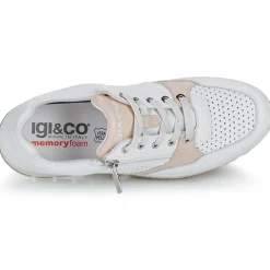 Baskets Mode^IgI&CO - D.ANIKA Blanc