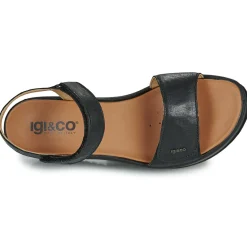 Sandales Et Nu-pieds^IgI&CO - D.CANDY Noir